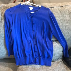 JCrew Factory Clare cardigan sweater